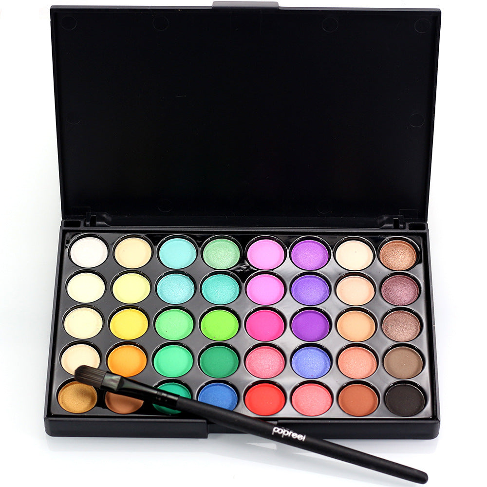 40 Colors Makeup Glitter Palette Waterproof - The Self-care Edit