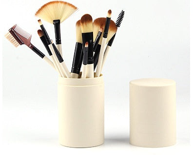 12-Piece Professional Makeup Brush Set - The Self-care Edit