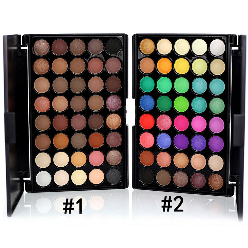 40 Colors Makeup Glitter Palette Waterproof - The Self-care Edit