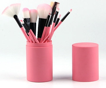 12-Piece Professional Makeup Brush Set - The Self-care Edit