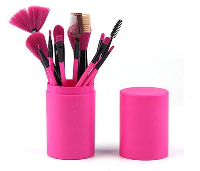 12-Piece Professional Makeup Brush Set - The Self-care Edit
