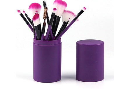 12-Piece Professional Makeup Brush Set - The Self-care Edit