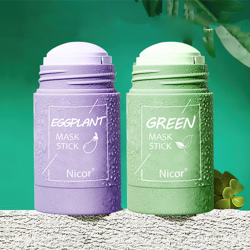 Green Tea & Eggplant Acne Cleansing Mask - The Self-care Edit
